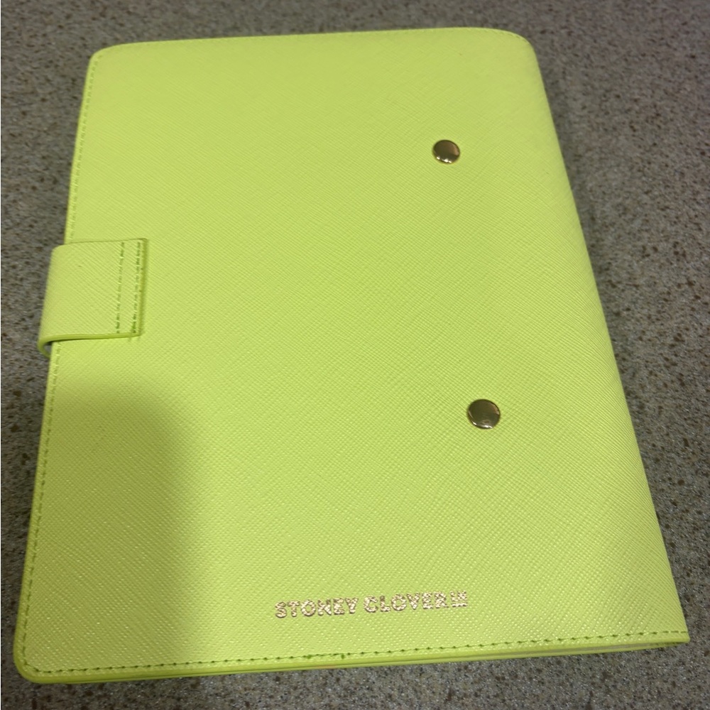 STONEY CLOVER LANE Lime Green Notebook Cover - Picture 2 of 8